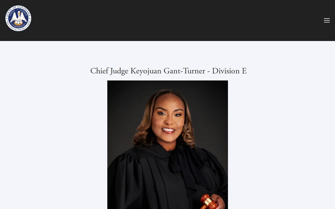 St. James Parish civil docket Division E family setting page