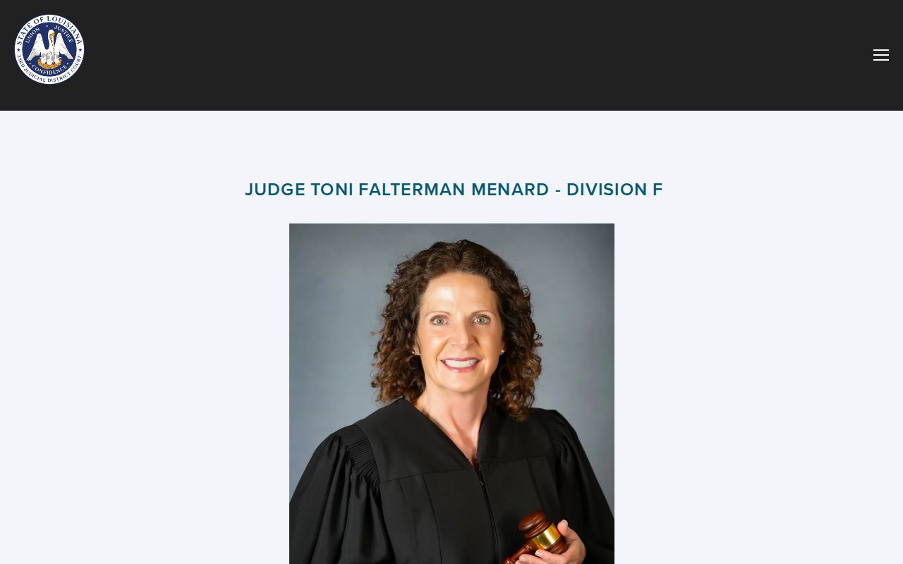 St. James Parish civil docket Division F court records page