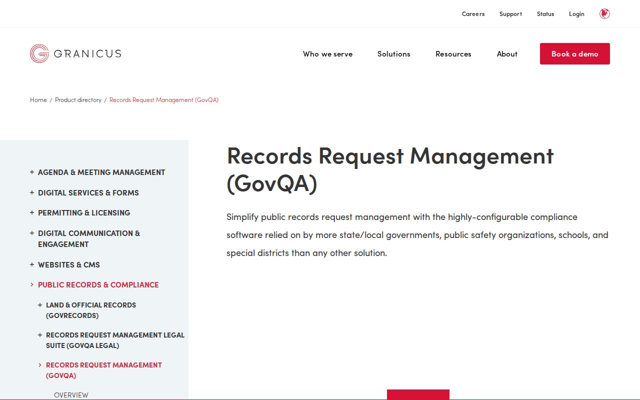 St. James Parish court records public-records request portal