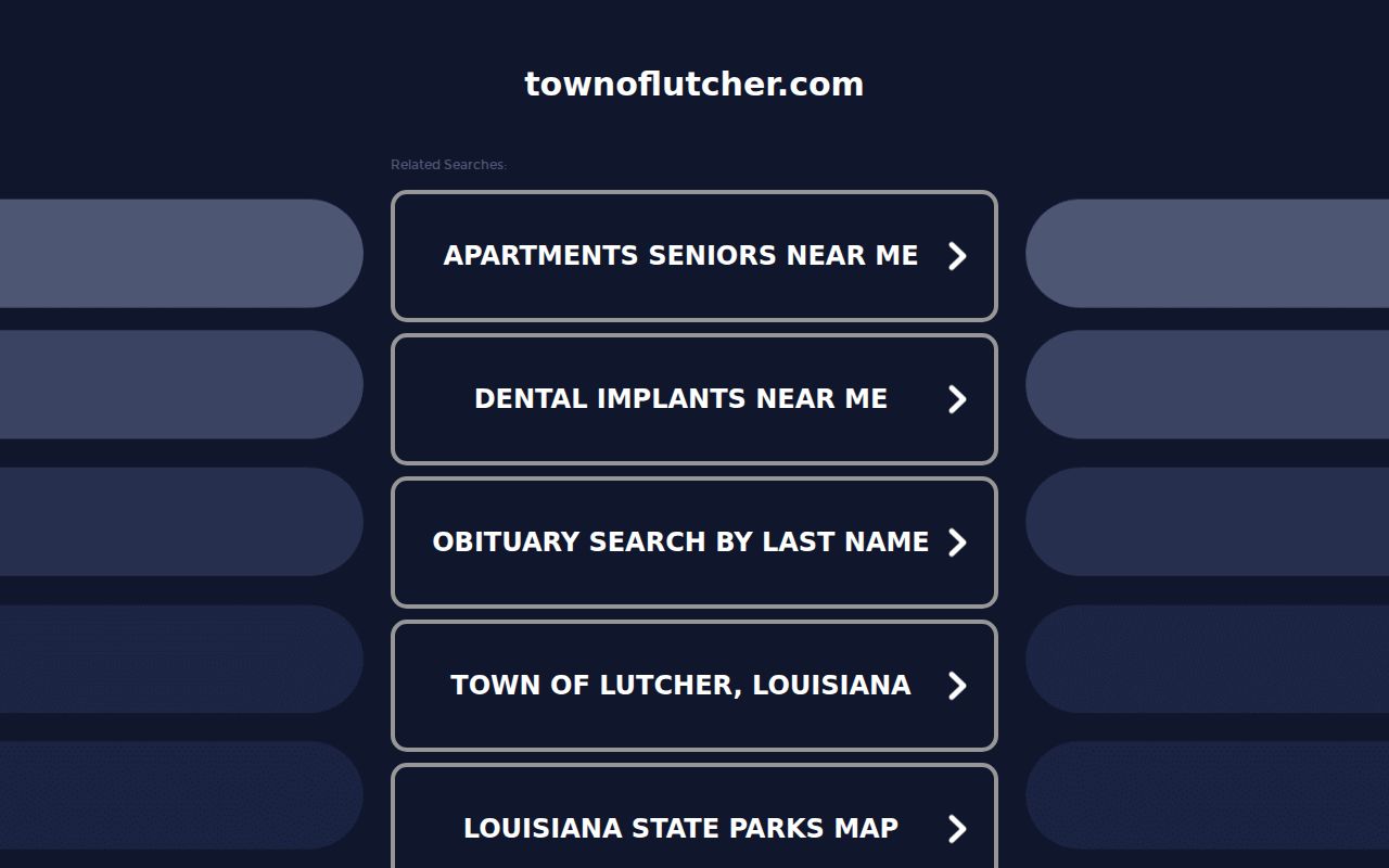 Lutcher court docket town hall and municipal record contact